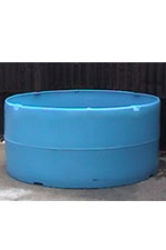 Industrial size tanks for holding water, perfect for fish
