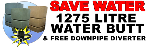 1275 Litre Water Butts