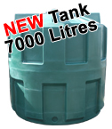 NEW 7000 Litre Water Tank