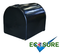 1000 Litre Water Tank - D Shaped