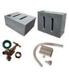 Water Butt 1050 Ltr Milltone Grit FREE Garden Kit