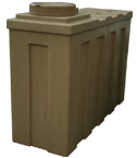 Ecosure 1100 Litre  Bunded Water Tank Sandstone