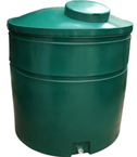 Ecosure 1500 Ltr Water Tank - Green
