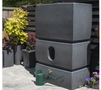 Tall Water Butt 1500 Litres Millstone