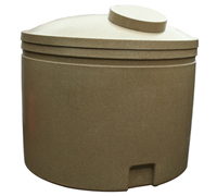 Ecosure Water Butt 1600 Litre Sandstone