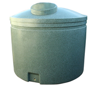 Ecosure Water Butt 1600 Litre Green Marble