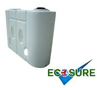 1900 Litre Slimline Water Tank Natural