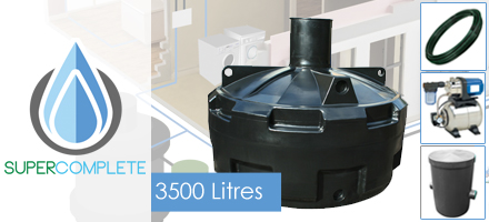 Ecosure Rainwater Harvesting SuperComplete 3500