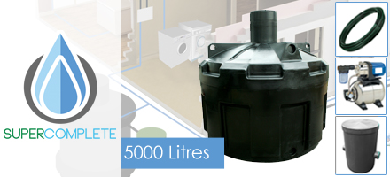 Ecosure Rainwater Harvesting SuperComplete 5000