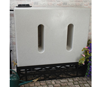 Rainwater Tank 400 Litre White Marble