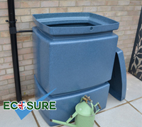 525 Litre Water Butt - Bluestone
