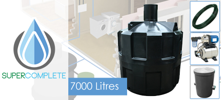 Ecosure Rainwater Harvesting SuperComplete 7000