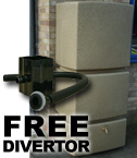 EcoPillar 800L Water Butt Sandstone