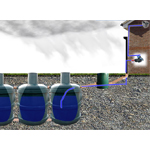 Ecosure 8400ltr Underground Water Harvesting Tank