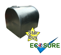 Portable Water Tank D Shape 1000Ltr 