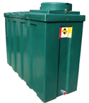 1000 Litre Bunded Oil Tank - Slimline