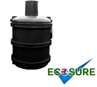 Ecosure 2800 litre Underground Potable Water Tank