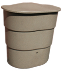 Ecosure Water Butt 700 Litres - Sandstone