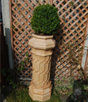 Mediterranean Sandstone Chimney Pot Planters