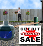 Garden Rainwater Harvseting System 1950Litres