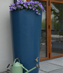 Ecosure Big City Water Butt Planter In Bluestone