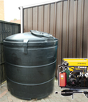 Aboveground Commercial Rainwater Harvesting Tanks