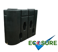 Ecosure 1900 Litre Slimline Water Tank 