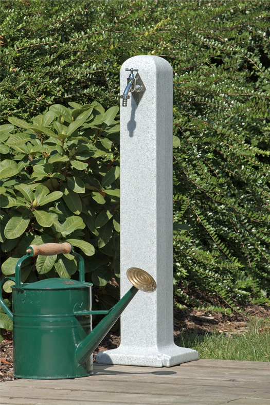 Watering Post Grey Granite