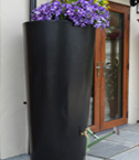 Ecosure Big City Water Butt Planter - Black