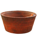 NEW Rustic Metal Effect Planter