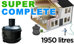 Ecosure Rainwater Harvesting SuperComplete+ 1950
