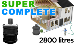 Ecosure Rainwater Harvesting SuperComplete+ 2800