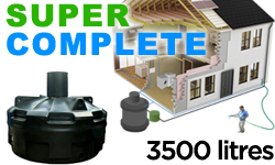 Ecosure Rainwater Harvesting SuperComplete 3500