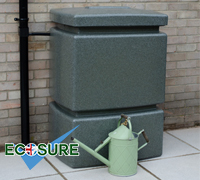 525 Litre Water Butt - Green Marble