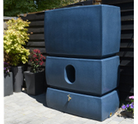 1500 Litre Water Butt Bluestone