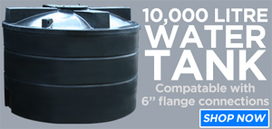 10000 litre water tank