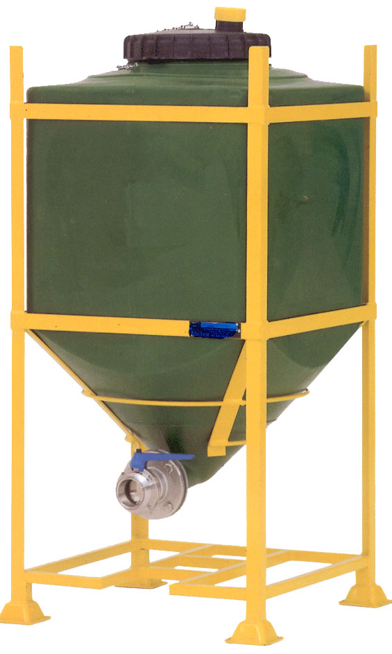 Comprise a durable inner plastic liner encased in a robust steel framework to combine safe storage with easy handling and transportation