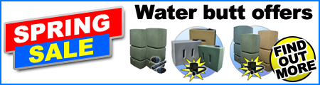 Spring water butt sale