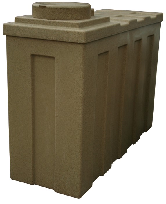 Ecosure Insulated 1100 Litre Water Tank Sandstone