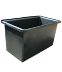 Ecosure Open Top Water Tank 580 Litre Black