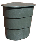 Ecosure Water Butt 700 Litres - Green Marble