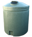 Ecosure 875Litre  Bunded Water Tank Green Marble