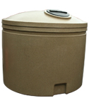 Ecosure 875 Litre   Bunded Water Tank Sandstone