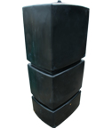 Potable EcoPillar 800L Water Tank Black