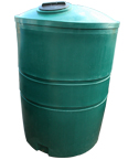 Ecosure 2100 Litre Coloured Water Tank - Green