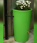 Ecosure City Water Butt Planter Apple Green